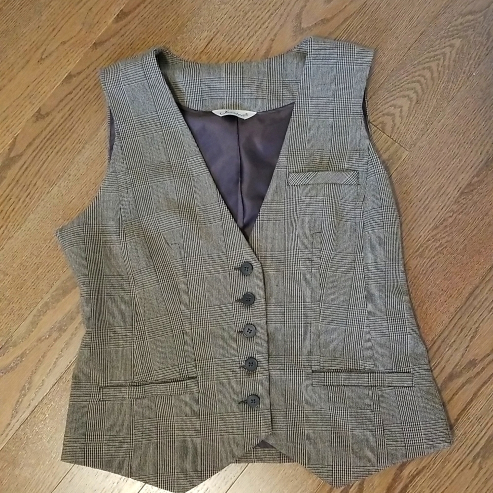 Vintage Neutral Vest Top